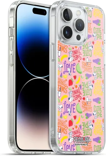 Vista 94 de Head Case Designs Funda de gel suave con licencia oficial de Peanuts Charlie y Snoopy Naturally Sweet compatible con Apple iPhone 7 Plus/iPhone 8