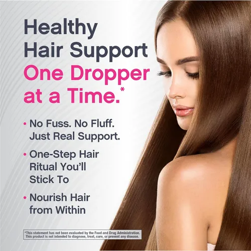 Vista 8 de NeoCell Biotin Liquid Drops 10000mcg 2 onzas líquidas Suplemento de acción rápida Sabor a bayas cabello, piel y uñas