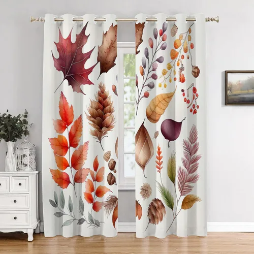 Vista 150 de Cortinas opacas de poliéster multicapa para cafetería, con diseño de diamantes, 2 unidades, 26 x 24 pulgadas