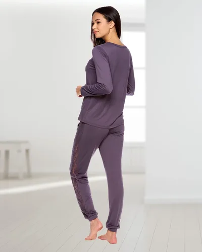 Vista 5 de bebe Conjunto de pijama para mujer