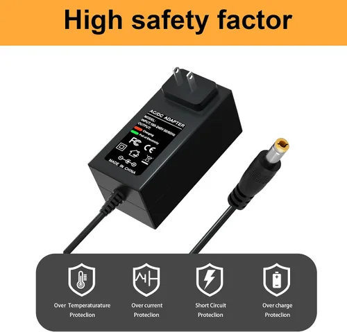 Vista 2 de Cargador de 42V para HY-A02 37V 2.0Ah Batería Compatible con HY-A02 Cable Adaptador de Alimentación de Batería
