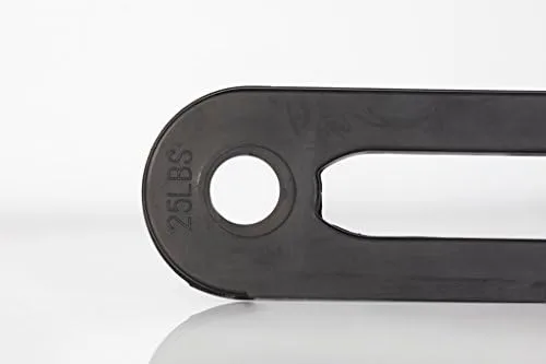 Vista 2 de SoloFlex - Juego de correas de repuesto de 60 libras, 2 pares (2) bandas de 25 libras + (2) bandas de 5 libras