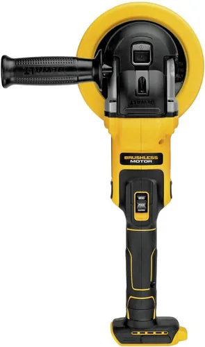 Vista 5 de DEWALT Pulidora inalámbrica 20V MAX* XR, rotativa, velocidad variable, 7 pulgadas, 180 mm, solo herramienta (DCM849B)