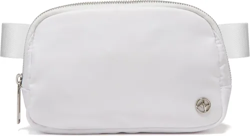 Vista 34 de Bolsa de Cinturón Pander para Mujeres, Riñoneras de Moda, Bolsas Cruzadas, Bolsa de Cinturón con Correa Ajustable, Negro, Talla única, Sólido