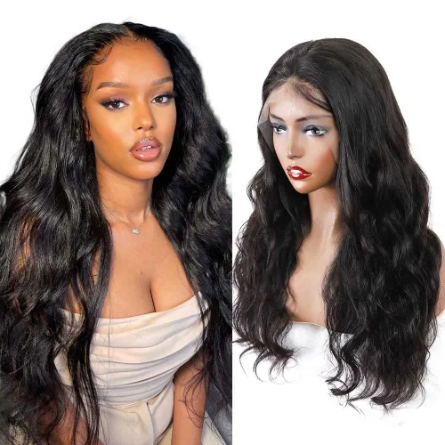 Vista 14 de Cabello humano ondulado con cierre frontal de encaje HD 4 x 4, cierre de encaje con cabello de bebé, cabello humano 100% virgen brasileño