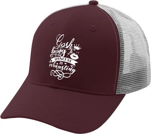 Vista 2 de Hat Gosh Being a Princess is Exhausting Gorras de béisbol, gorra vintage para mujer