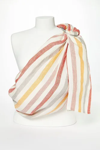 Vista 10 de Hip Baby Wrap Portabebés con anillo – Portabebés cruzado, regalo ideal para baby shower, tela suave y transpirable, ligero ajustable para bebés a
