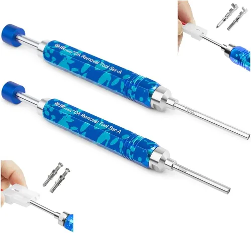 Vista 7 de JRready ST5391 Molex Pin Extractor Kit de herramientas para MLX 6.35/.093"/.062"/Micro-Fit 3.0/Mini-Fit Jr Pin Herramienta de extracción de clavijas
