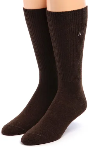 Vista 13 de WARRIOR ALPACA SOCKS - Calcetines de vestir premium de lana de alpaca bebé para hombres y mujeres Negro