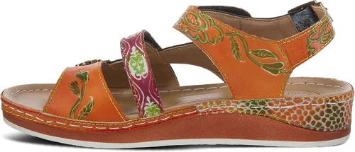 Vista 2 de L'Artiste by Spring Step Sumacah-Sandalias para mujer, Oro, 9