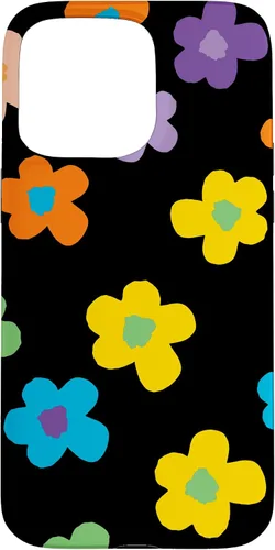 Vista 31 de Cute Flower Pattern Multicolor Wildflower Floral Yellow Case for iPhone 17