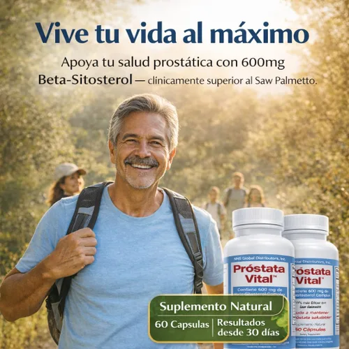 Vista 2 de 2 frascos Prostata Vital
