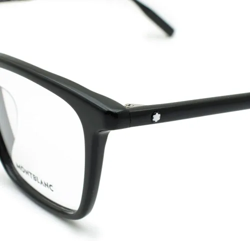 Vista 4 de Gafas graduadas Montblanc MB 0011 OA- 001 Negro