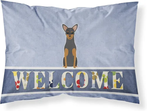 Vista 105 de Caroline's Treasures BB2515PILLOWCASE Between Friends Appenzeller Sennenhund - Funda de almohada de tela estándar, ligera, súper suave, fácil