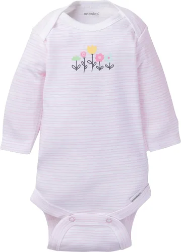 Vista 2 de Onesies Brand Unisex Baby 6-pack Long Sleeve Bodysuits