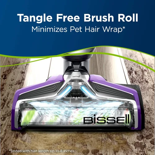 Vista 5 de BISSELL Rollo de cepillo para mascotas multisuperficie CrossWave sin enredos, nueva pieza 2460 del OEM