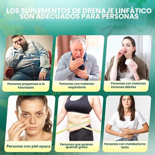 Vista 5 de Cápsulas de los suplementos del drenaje linfático 27-en-1, desintoxicación