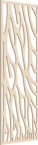 Vista 87 de 9 3/8"W x 24 3/8"H x 1/4"T Bristol Decorativos Paneles de Pared de Madera Calado, Cereza