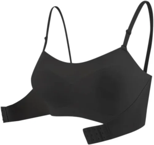 Vista 9 de Sujetador adhesivo sin tirantes para mujer, sin tirantes, con hebilla frontal, sin tirantes, sin alambre, sin deslizamiento, invisible push-up
