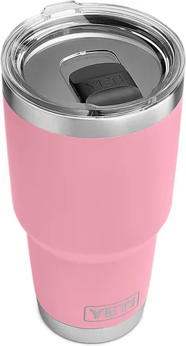 Vista 17 de YETI Rambler - Vaso aislado al vacío de acero inoxidable de 30 onzas con tapa MagSlider