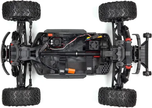 Vista 8 de ARRMA 1/10 Big Rock 4X4 V3 3S BLX - Juguete de vehículo de control remoto Monster RC Truck RTR