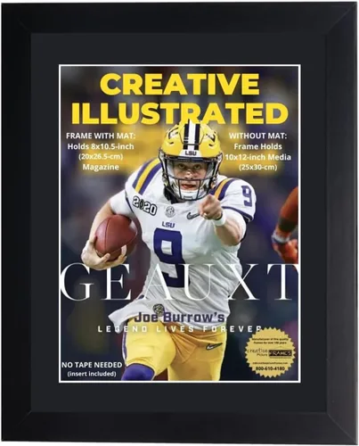 Vista 37 de Creative Picture Frames - Marco de fotos para revistas Sports Illustrated, de 8 x 10.5 pulgadas, adecuado para ediciones de coleccionista