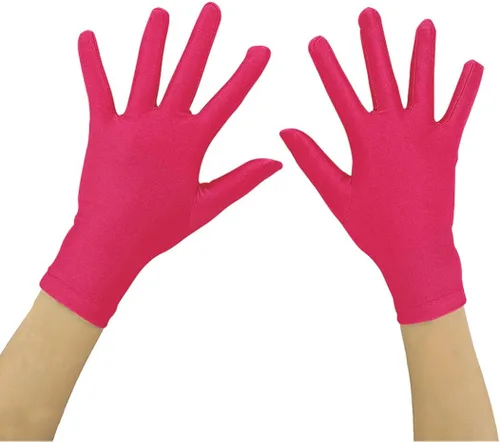 Vista 14 de Ensnovo Guantes de disfraz de dedo completo de elastano para niñas de 5 a 18 años