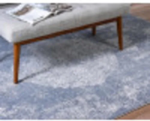Vista 9 de Unique Loom Portland Collection - Alfombra rectangular de madera (2 pies 2 pulgadas x 3 pies 1 pulgada, rectangular, azul/marfil)