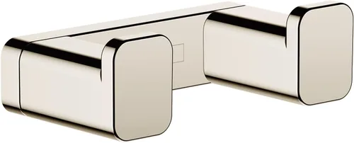 Vista 9 de hansgrohe AddStoris 41755340 - Accesorios de doble gancho en cromo negro cepillado de 1 pulgada