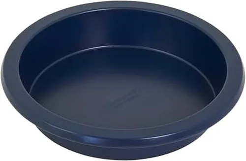 Vista 14 de KitchenAid Molde redondo de acero aluminizado antiadherente, apto para lavavajillas, 9 pulgadas, terciopelo azul