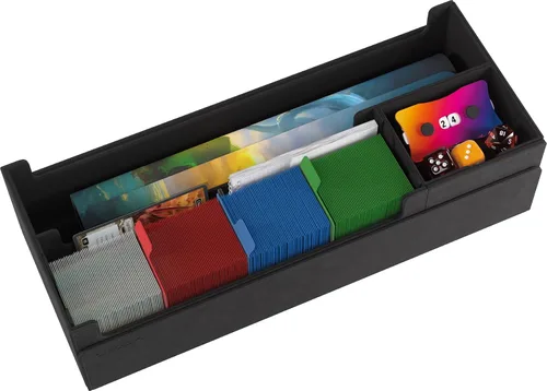 Vista 3 de Gamegenic Cards' Lair Pro 1000+ Caja convertible para juegos, almacenamiento y organización premium para jugadores serios, capacidad para tarjetas
