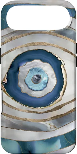 Vista 27 de Funda de adorno de amuleto de mal de ojo para iPhone 17