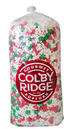 Vista 8 de Colby Ridge Palomitas de maíz gourmet artesanales sin gluten en tamaño grande para regalos y fiestas en paquete (5 galones, 80 tazas) (Azul bebé)