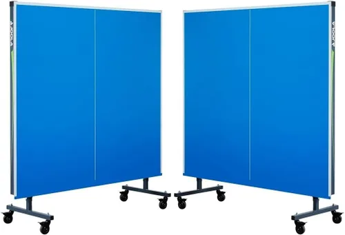 Vista 2 de JOOLA - Mesa de tenis de mesa para exteriores - Mesa de conferencia multiusos, mesa de comedor - Aspecto de madera y concreto, incluye set de red