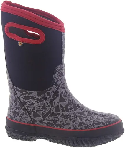 Vista 24 de BOGS Botas de nieve unisex de neopreno con aislamiento de goma de alta impermeabilidad para niños Negro