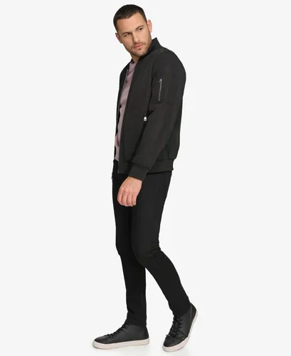 Vista 3 de Calvin Klein Chaqueta bomber ligera resistente al agua para hombre