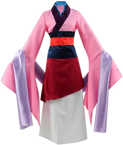 Vista 9 de Beauty Costume Traje de Halloween de Hua Mulan de la heroína china