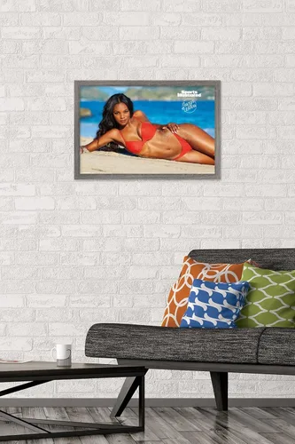 Vista 2 de Trends International Sports Illustrated: Swimsuit Edition - Póster de pared Jasmyn Wilkins 18, 22.4 pulgadas de largo x 14.7 pulgadas, versión