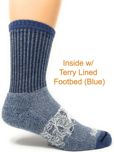 Vista 4 de Warrior Alpaca Socks - Todo el día - Todos los días - Forro de rizo - Acolchado - Calcetines multiusos - Unisex