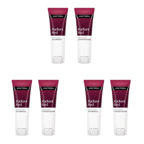 Vista 11 de John Frieda Radiant Red Boosting Champú y Acondicionador, paquete de 2