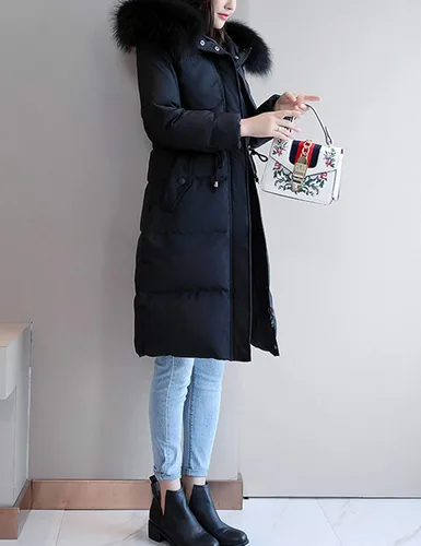 Vista 2 de DBM - Chaqueta con capucha para mujer color liso manga larga