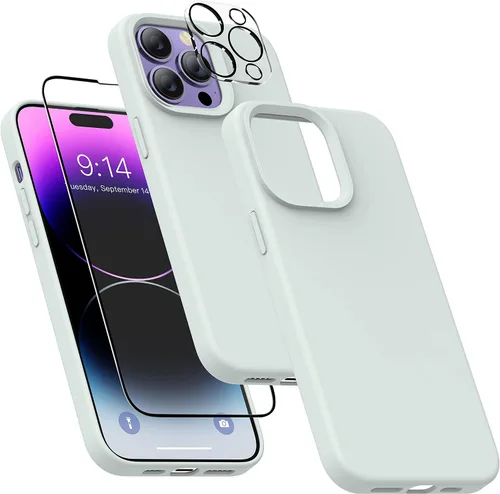 Vista 52 de MXX Funda para iPhone 11 Pro Max, funda de silicona suave resistente a los arañazos, protección completa de la cámara, forro de microfibra