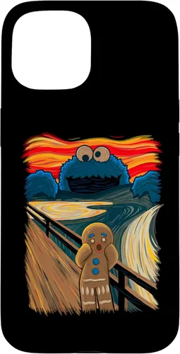 Vista 6 de Cookie Muncher The Scream Munch Monster Joke Funda para iPhone 17