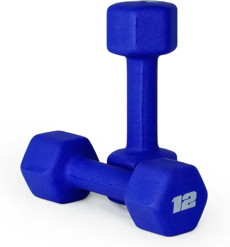 Vista 9 de CAP Barbell Neoprene Dumbbell Weights Pairs & Sets Color Series