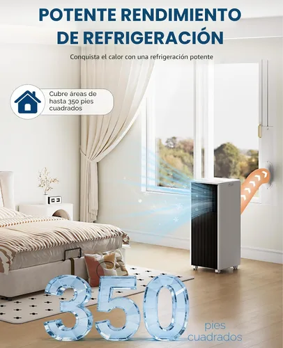 Vista 3 de Garvee 3-in-1 Portable Air Conditioner, 8000 BTU (5000 BTU SACC) AC Unit