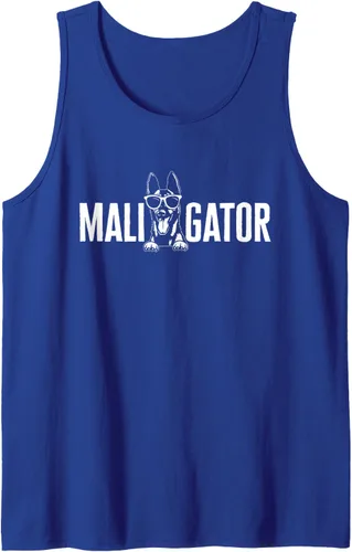 Vista 11 de Camiseta sin mangas Belgian Malinois Cool Maligator Belgian Shepherd Malinois, Negro