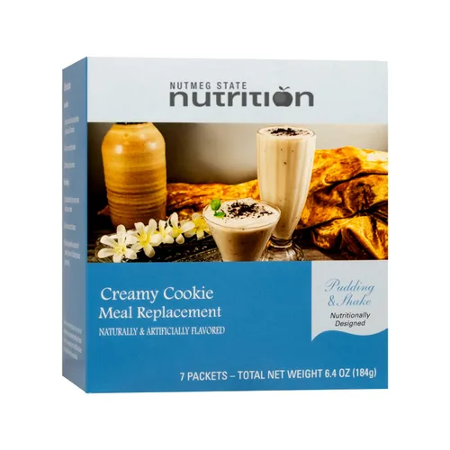 Vista 14 de Nutmeg State Nutrition - Pudín o batido, bajo en calorías, 0.53 oz de proteína, bajo en grasa, 7 porciones por caja (chocolate)