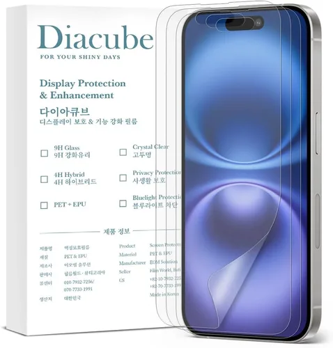 Vista 17 de Protector de pantalla mate antideslumbrante para iPhone SE 3/SE 2/8/7/6 [paquete de 3] película de EPU PET resistente a la rotura, antihuellas