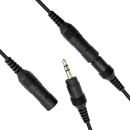 Vista 3 de Auriculares de casco de motocicleta de 2 pines con cara abierta completa Walkie Talkie Racing Auricular con micrófono dedo PTT Push to Talk