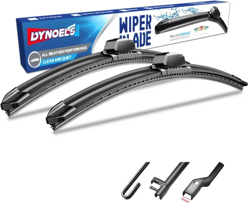 Vista 13 de Limpiaparabrisas de repuesto para Mazda MX-5 2006-2016, Chevrolet HHR 2006-2011 (juego de 2)